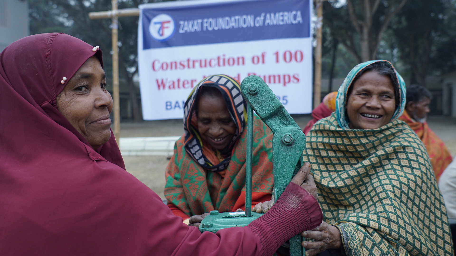 Your sadaqah jariyah flows as clean water for families in Bangladesh