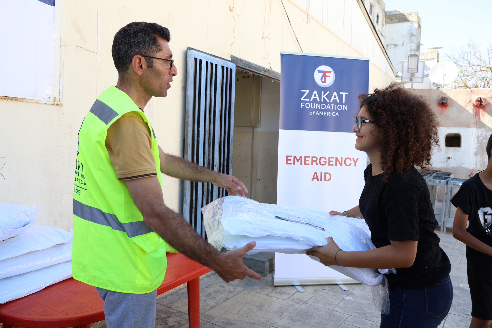 Your support brings relief and comfort to displaced families