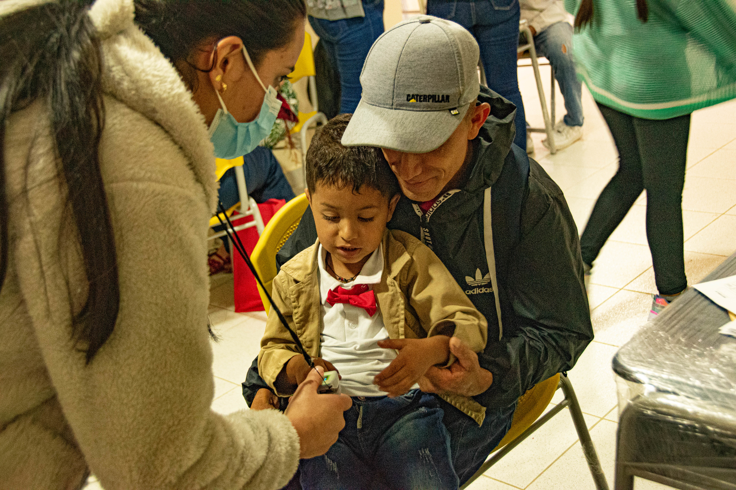 Your support provides free medical care to families in Colombia