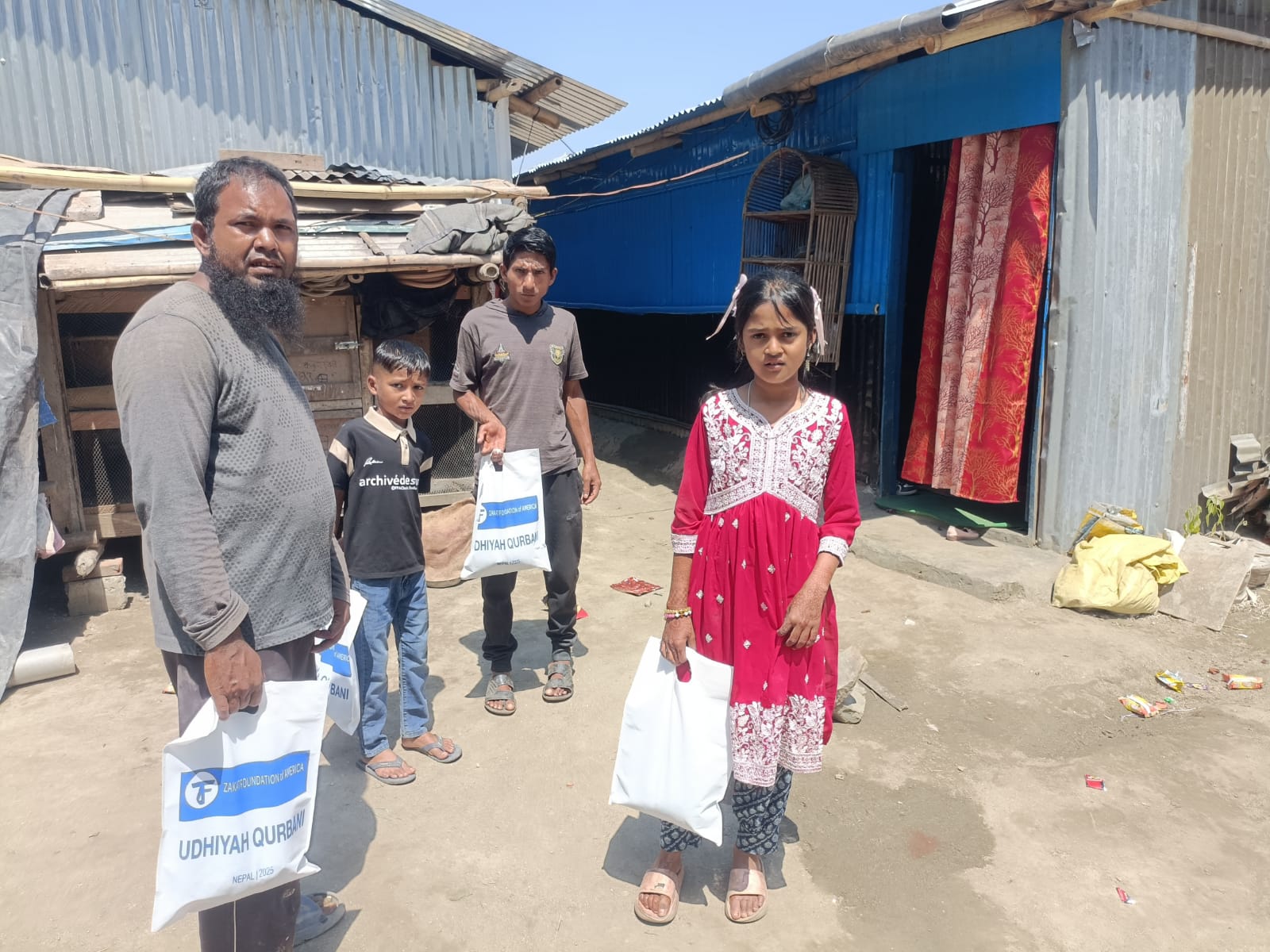 Your Udhiyah-Qurbani shares are delivered to families in need