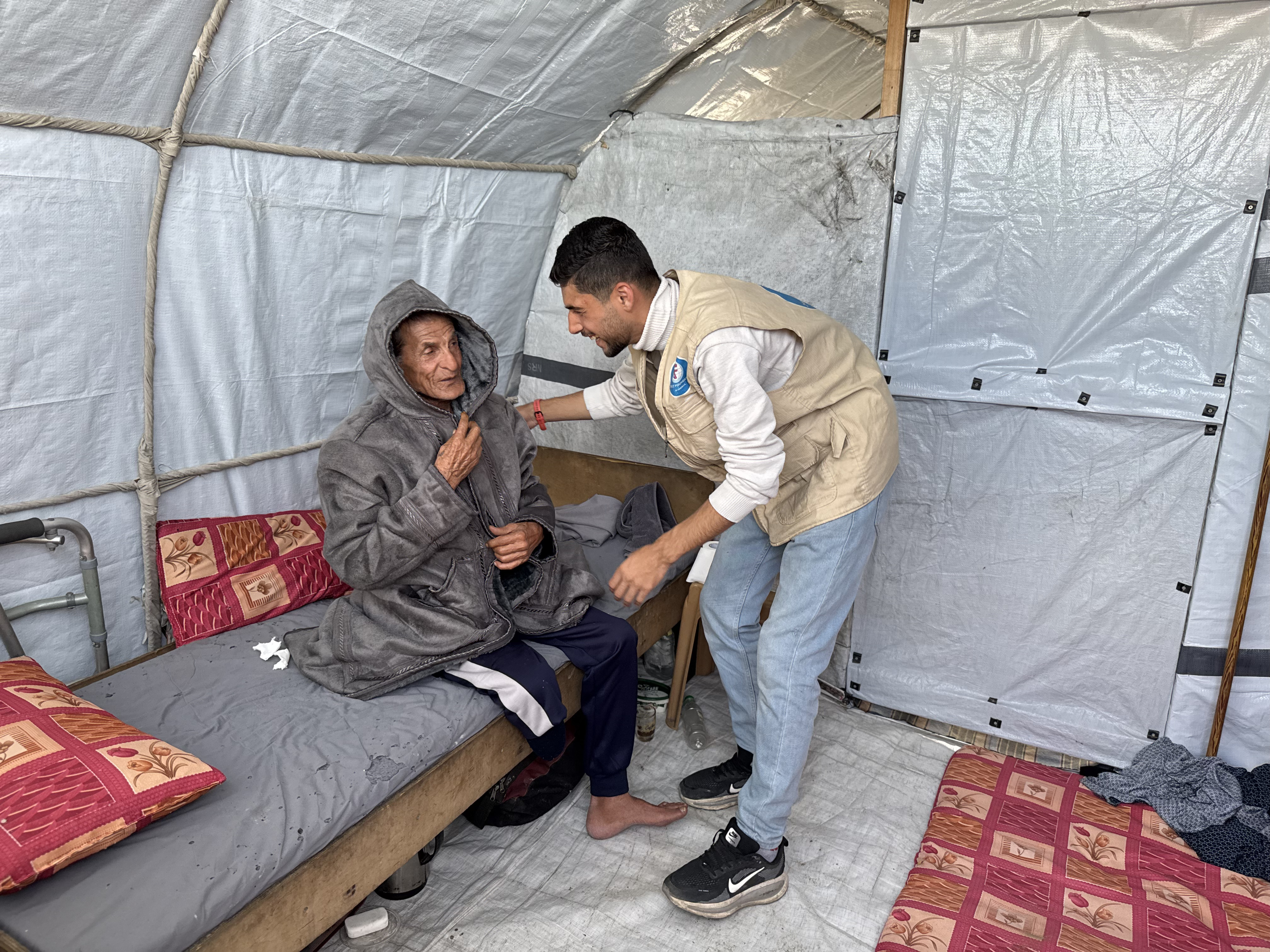 Your winter warmth brings relief and hope to families in Gaza